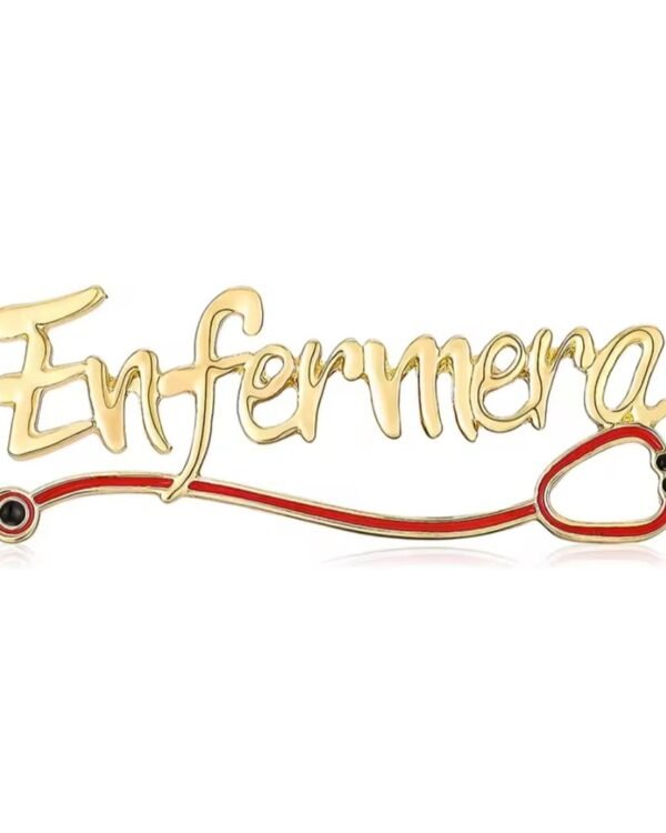 Pin - Enfermera Dorado